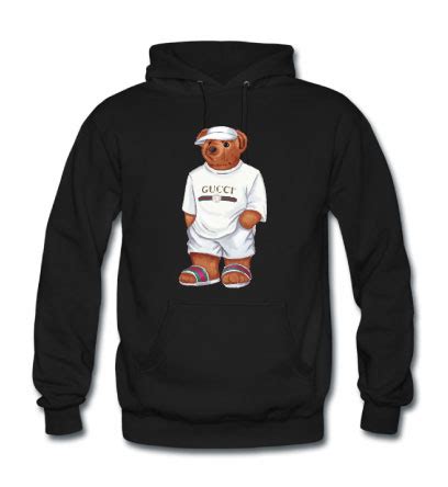 calvin the bear cream gucci hoodie|GUCCI® US Official Site .